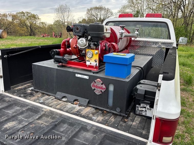 image for item EO4179 2014 CET Fire Pumps Mfg brush fire skid unit