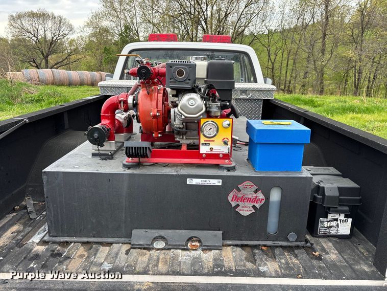 image for item EO4179 2014 CET Fire Pumps Mfg brush fire skid unit