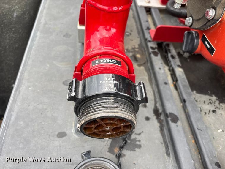 image for item EO4179 2014 CET Fire Pumps Mfg brush fire skid unit