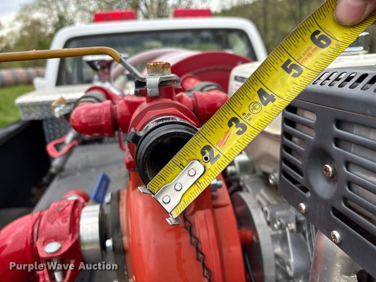 image for item EO4179 2014 CET Fire Pumps Mfg brush fire skid unit