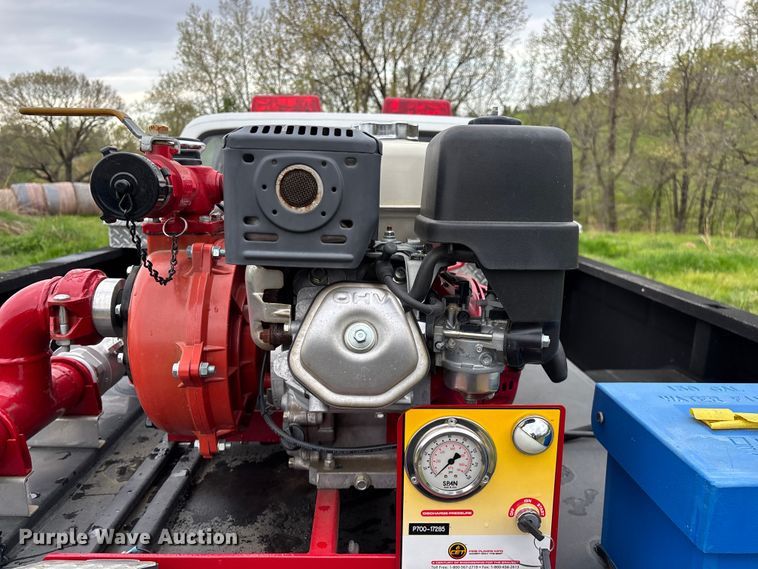 image for item EO4179 2014 CET Fire Pumps Mfg brush fire skid unit