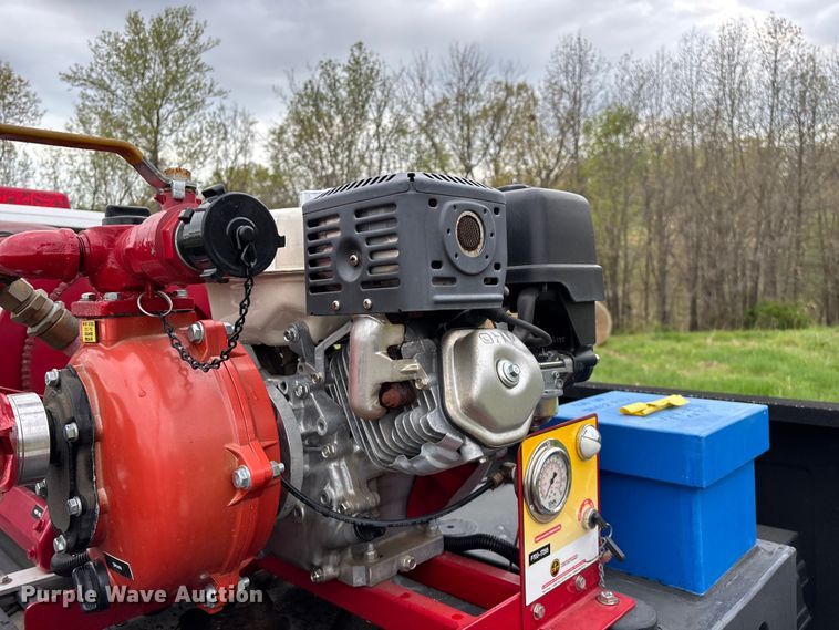 image for item EO4179 2014 CET Fire Pumps Mfg brush fire skid unit