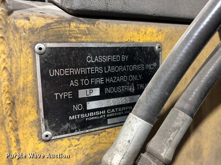 image for item EO4210 Mitsubishi Caterpillar GC15 forklift