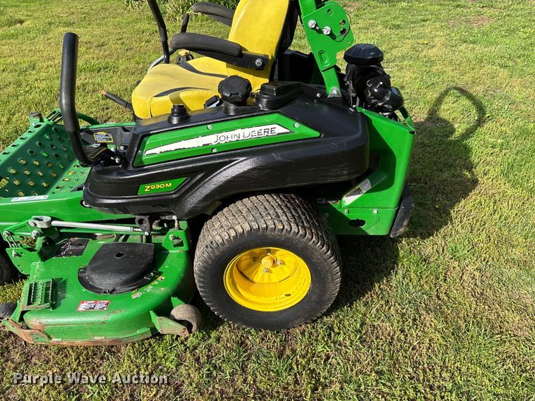 image for item EO4231 2021 John Deere Z930M ZTR lawn mower