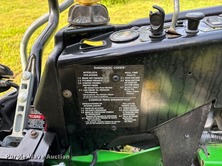 image for item EO4231 2021 John Deere Z930M ZTR lawn mower