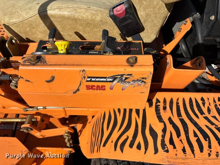 image for item EO4233 Scag Turf Tiger STT61V-27CH ZTR lawn mower