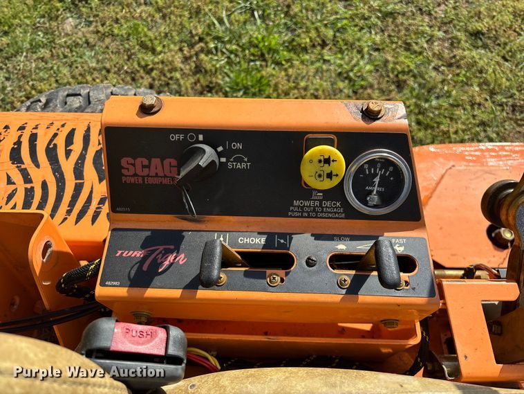 image for item EO4233 Scag Turf Tiger STT61V-27CH ZTR lawn mower