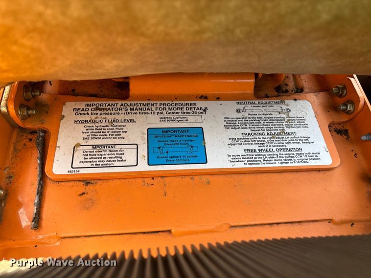 image for item EO4233 Scag Turf Tiger STT61V-27CH ZTR lawn mower