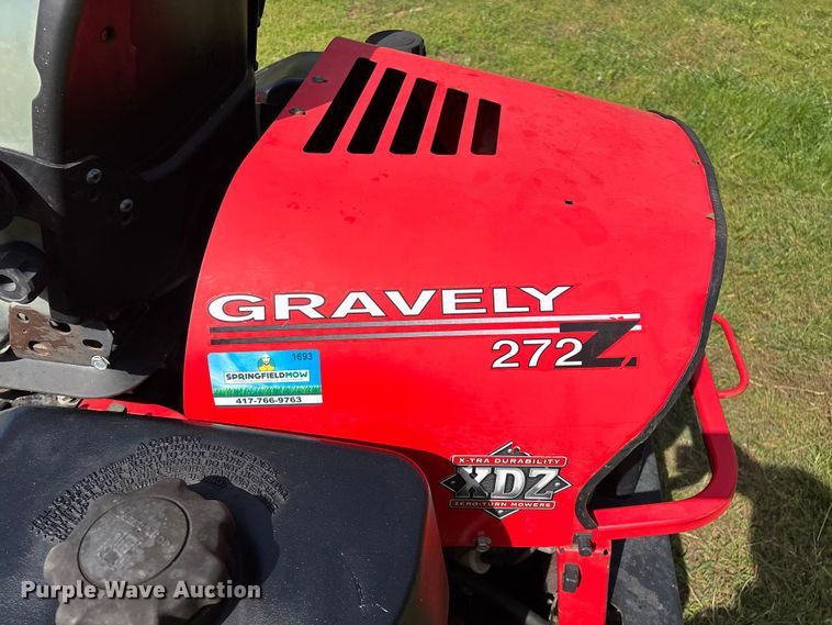 image for item EO4234 Gravely 272Z 992168 ZTR lawn mower