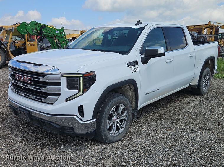 image for item EO7248 2022 GMC Sierra Crew Cab pickup truck