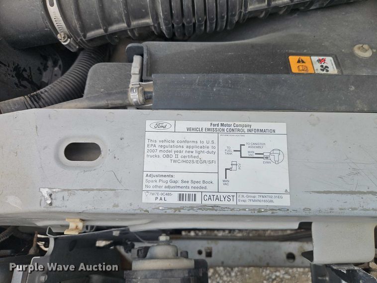 image for item EO7255 2007 Ford Ranger pickup truck