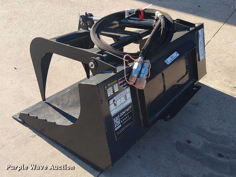 image for item ES8810 2025 Wolverine MSG-11-44W compact utility loader grapple bucket