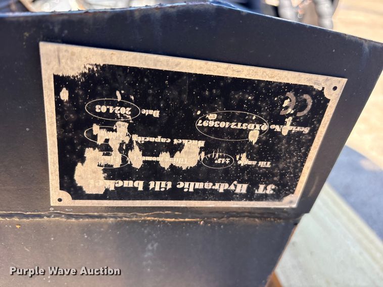 image for item ES8821 2024 3T 3T Hydraulic tilt bucket plus 15