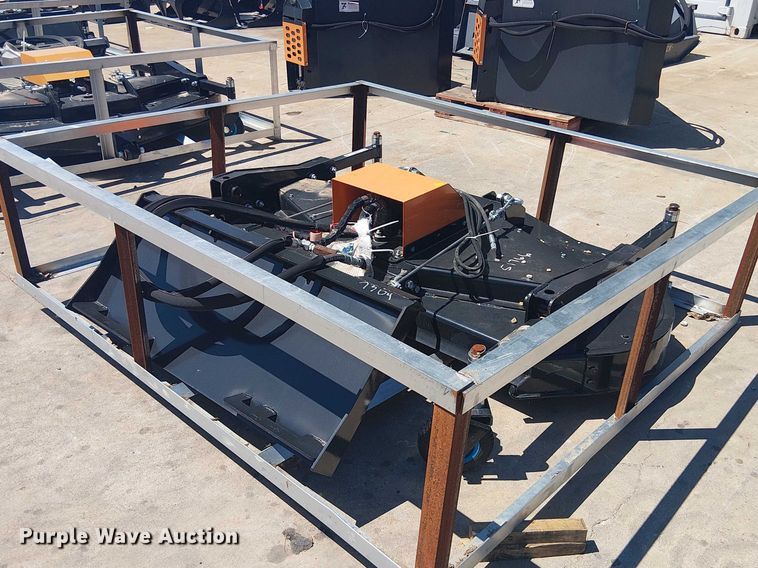 image for item ES8841 2024 Wolverine TBM-12-78W skid steer finish mower