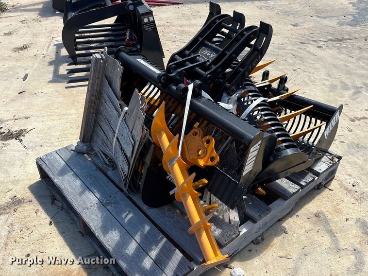 image for item ES8845 Mini excavator attachments