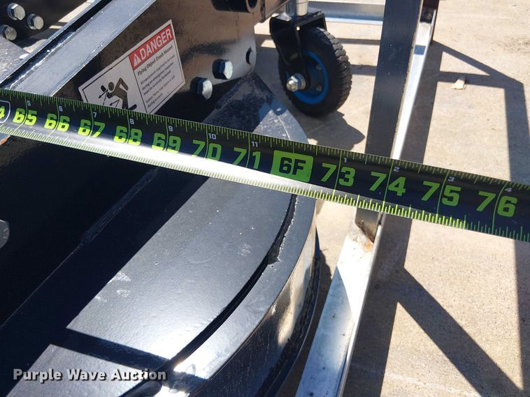 image for item ES8856 2024 Wolverine TBM-12-78W skid steer finish mower