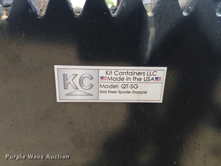 image for item ES8858 Kit Containers QT-SG skid steer stump bucket