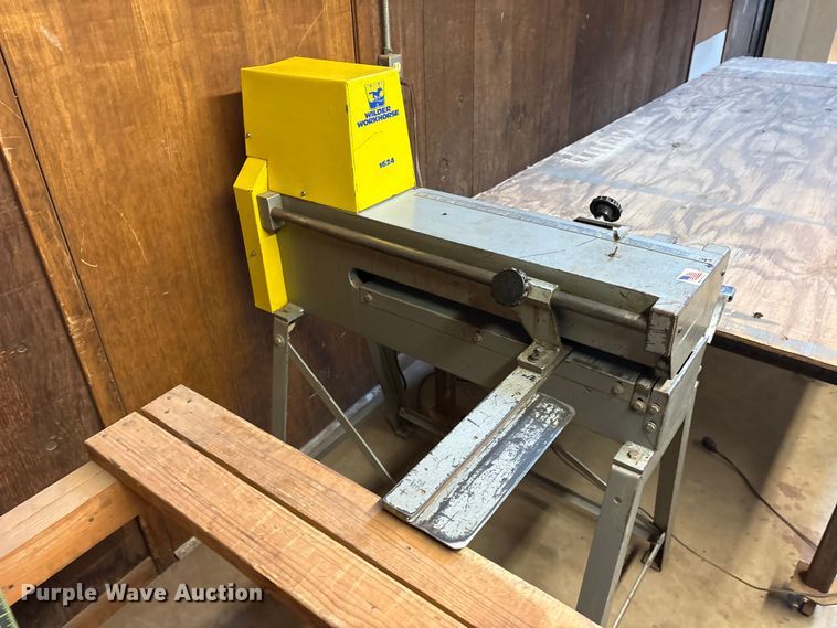 image for item ES8906 Wilder Workhorse 1624 sheet metal slitter
