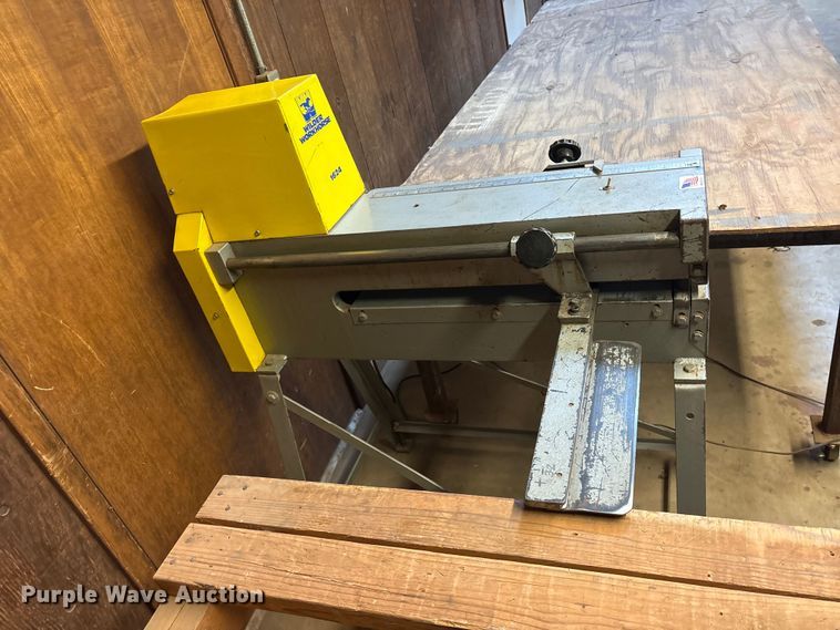image for item ES8906 Wilder Workhorse 1624 sheet metal slitter