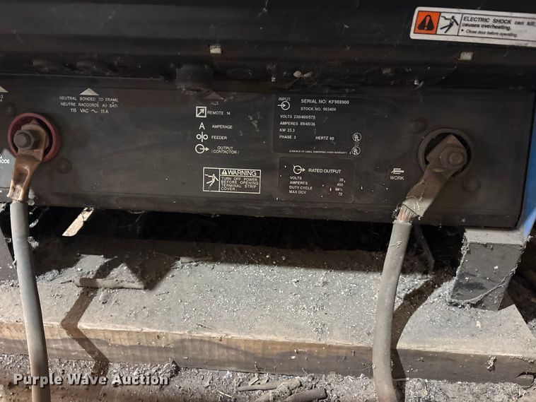 image for item ES8913 Miller Gold Star 452 welder