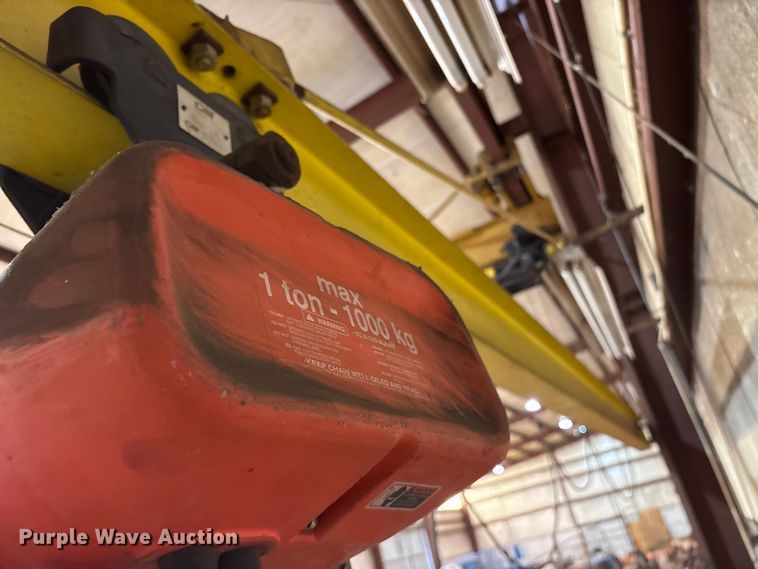 image for item ES8914 CM WL overhead chain hoist