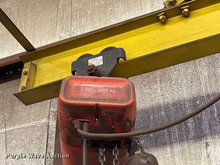 image for item ES8916 CM WL overhead chain hoist