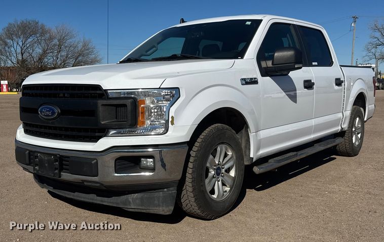 image for item ET1559 2020 Ford F150 Crew Cab pickup truck