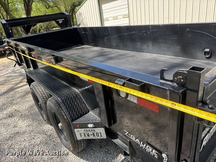 image for item ET1936 2020 Lamar DL831627 dump trailer