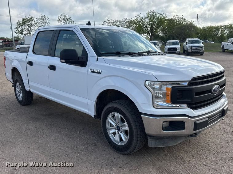 image for item ET1965 2020 Ford F150 Crew Cab pickup truck