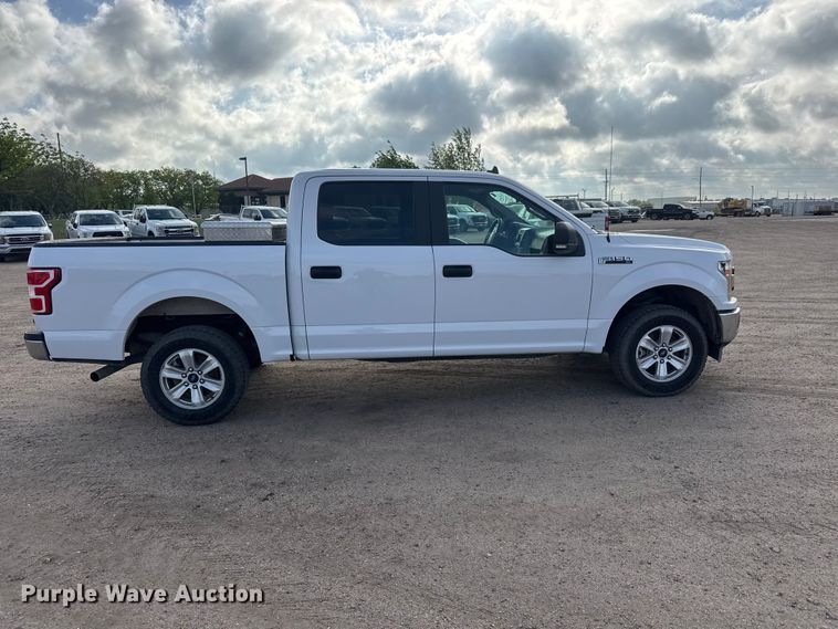 image for item ET1965 2020 Ford F150 Crew Cab pickup truck