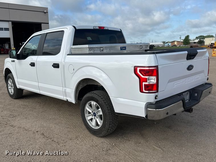 image for item ET1965 2020 Ford F150 Crew Cab pickup truck