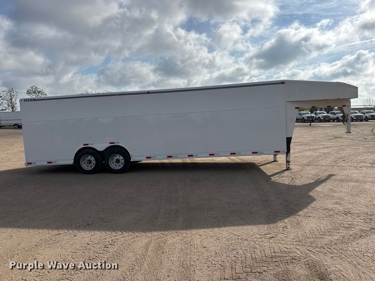 image for item ET1966 2018 Titan JR8322 enclosed cargo trailer