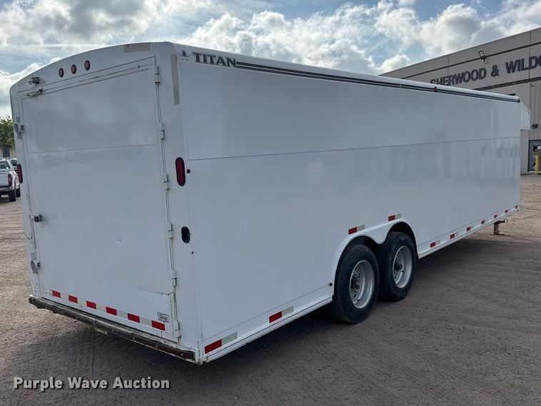 image for item ET1966 2018 Titan JR8322 enclosed cargo trailer