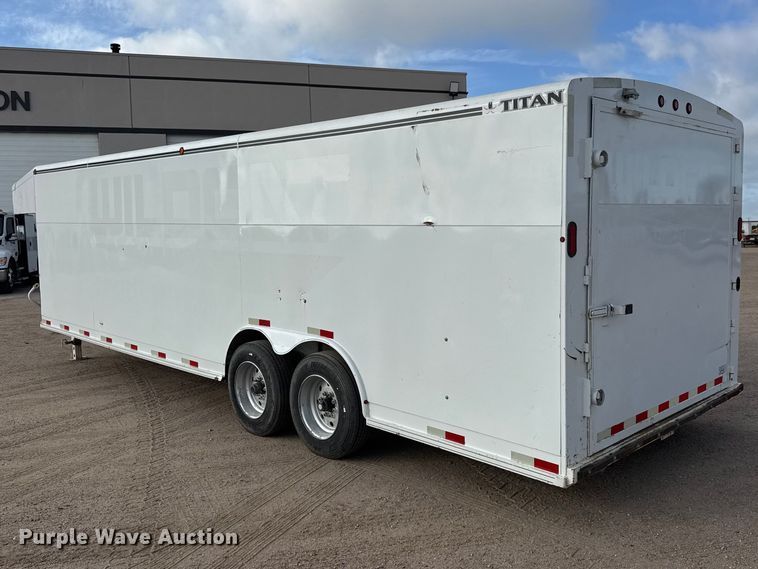 image for item ET1966 2018 Titan JR8322 enclosed cargo trailer