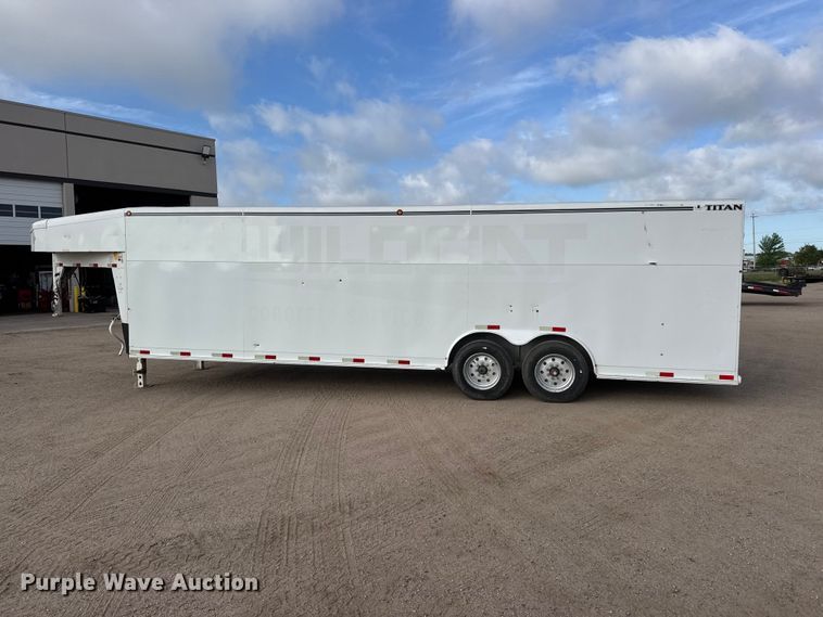 image for item ET1966 2018 Titan JR8322 enclosed cargo trailer