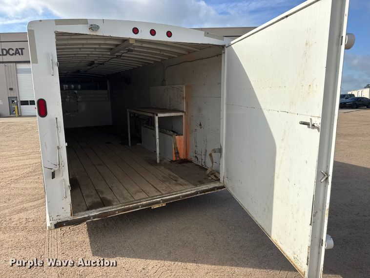 image for item ET1966 2018 Titan JR8322 enclosed cargo trailer