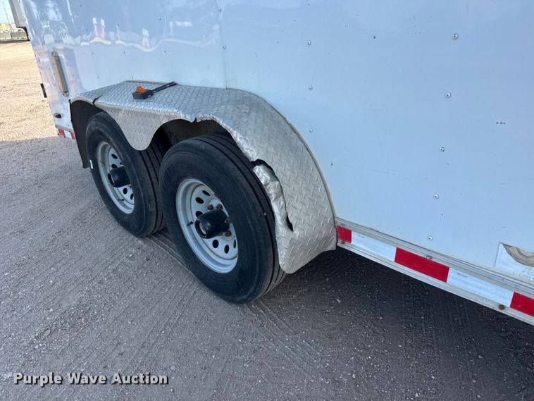 image for item ET1967 2014 Forest River enclosed cargo trailer