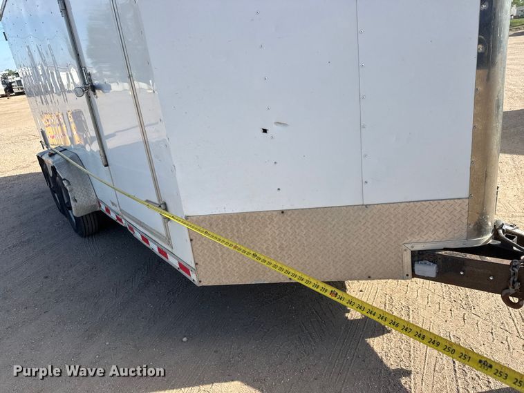 image for item ET1967 2014 Forest River enclosed cargo trailer