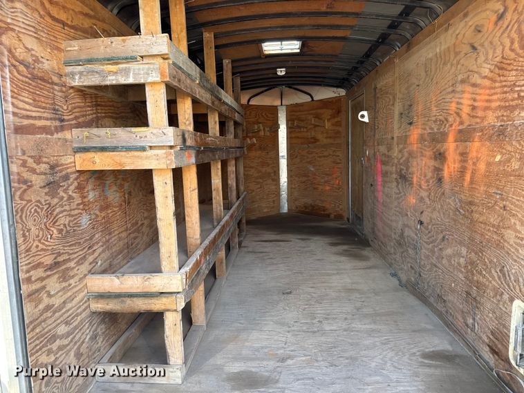 image for item ET1967 2014 Forest River enclosed cargo trailer