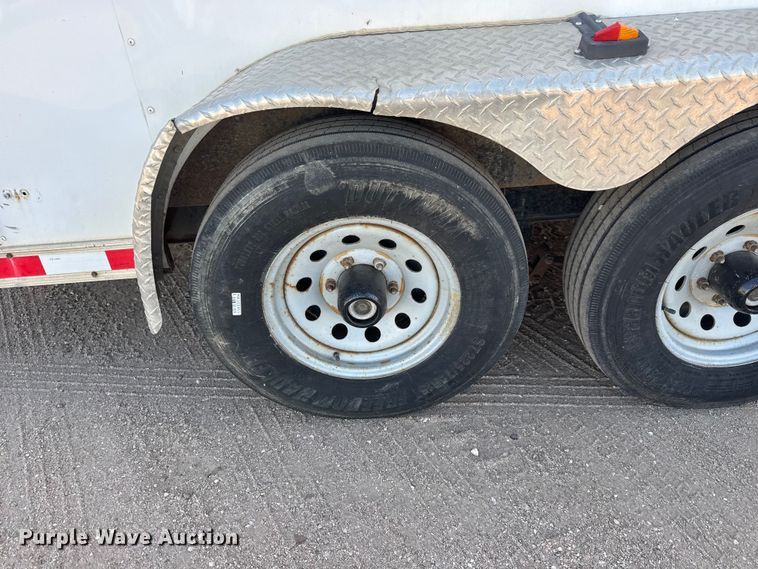 image for item ET1967 2014 Forest River enclosed cargo trailer