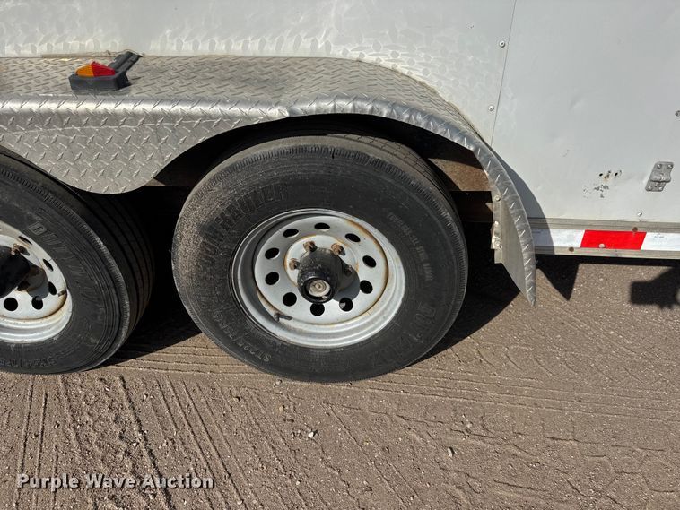 image for item ET1967 2014 Forest River enclosed cargo trailer