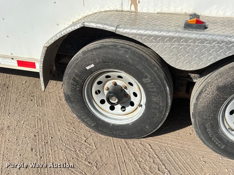 image for item ET1967 2014 Forest River enclosed cargo trailer