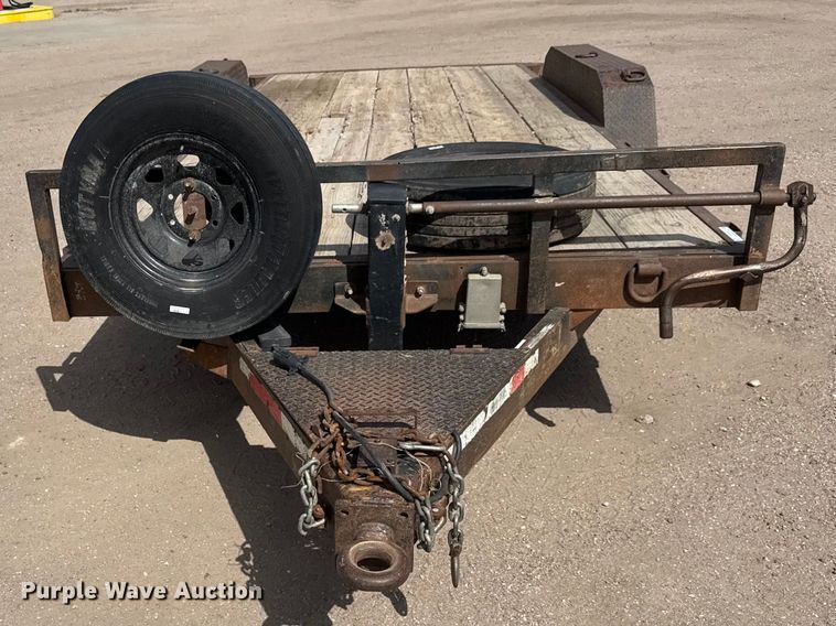 image for item ET1973 1993 Fannin Fabrication Company equipment trailer