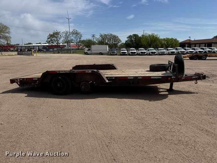 image for item ET1973 1993 Fannin Fabrication Company equipment trailer