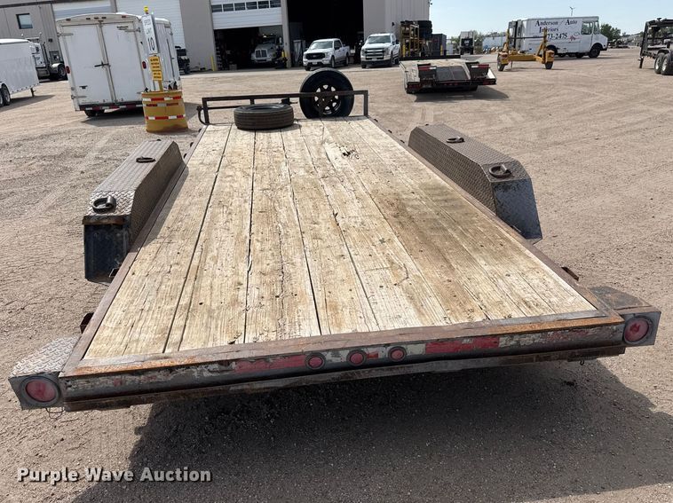 image for item ET1973 1993 Fannin Fabrication Company equipment trailer