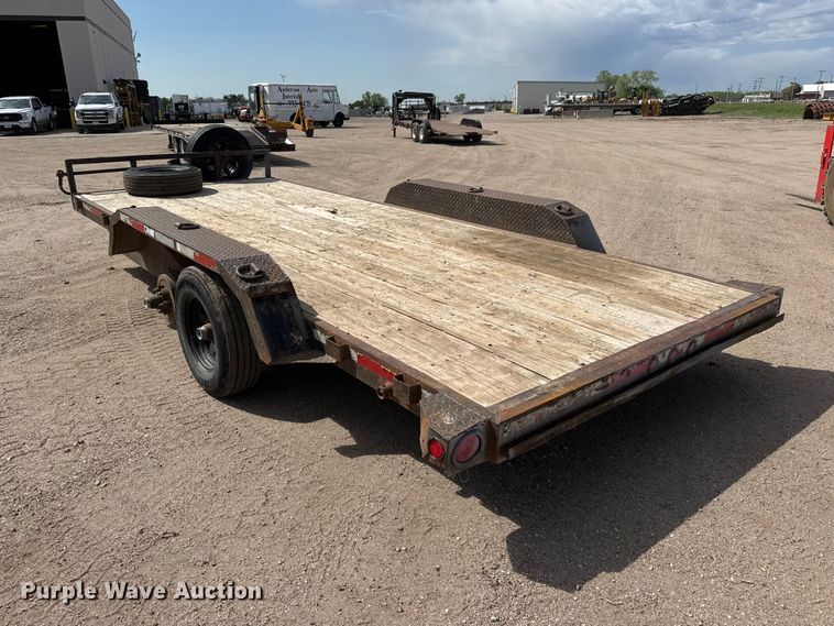 image for item ET1973 1993 Fannin Fabrication Company equipment trailer