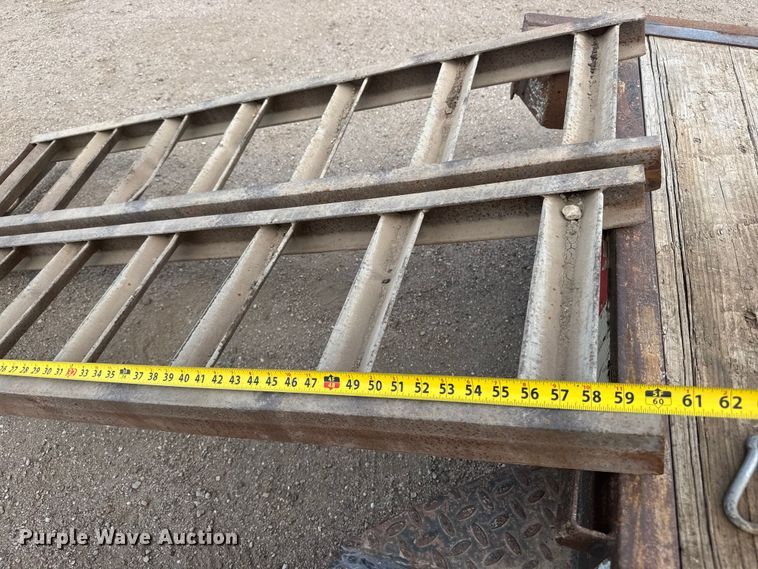 image for item ET1973 1993 Fannin Fabrication Company equipment trailer