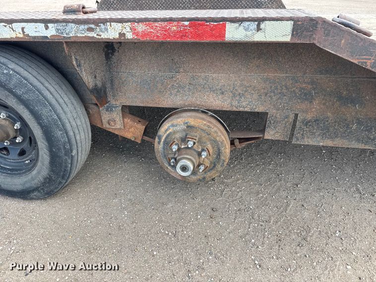 image for item ET1973 1993 Fannin Fabrication Company equipment trailer