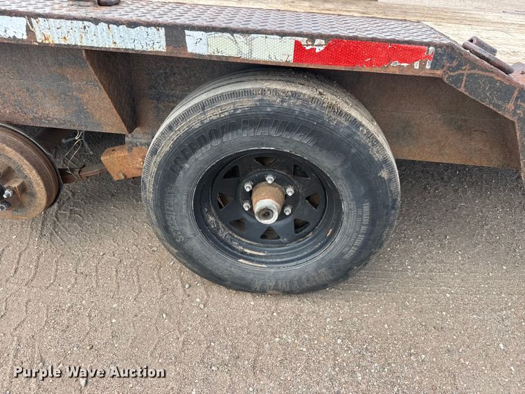 image for item ET1973 1993 Fannin Fabrication Company equipment trailer