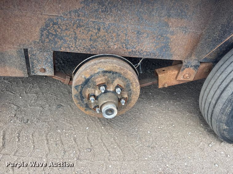 image for item ET1973 1993 Fannin Fabrication Company equipment trailer